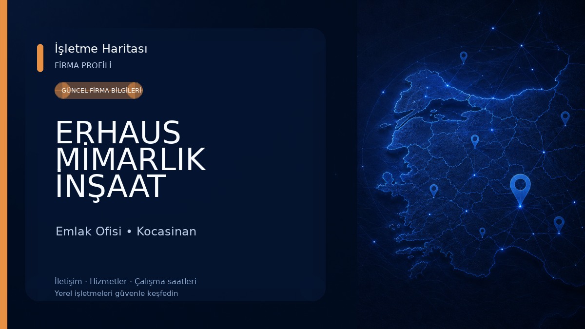 ERHAUS MİMARLIK İNŞAAT GAYRİMENKUL