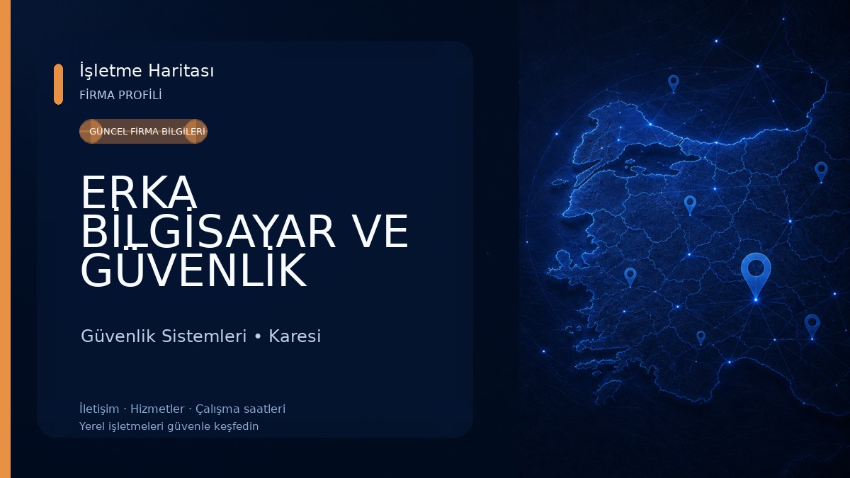 ERKA BİLGİSAYAR VE GÜVENLİK SİSTEMLERİ Güvenlik Sistemleri