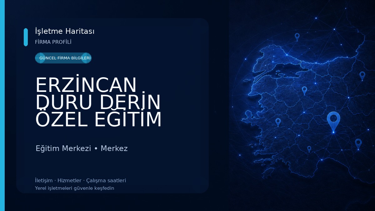 ERZİNCAN DURU DERİN ÖZEL EĞİTİM MERKEZİ
