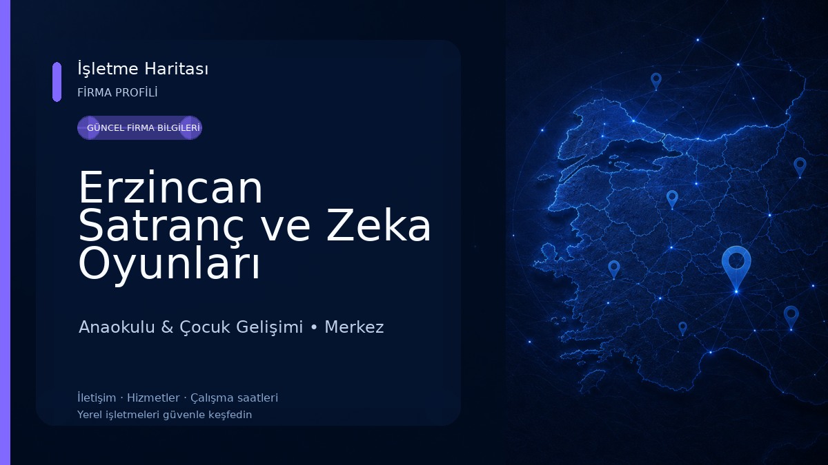 Erzincan Satranç ve Zeka Oyunları Merkezi