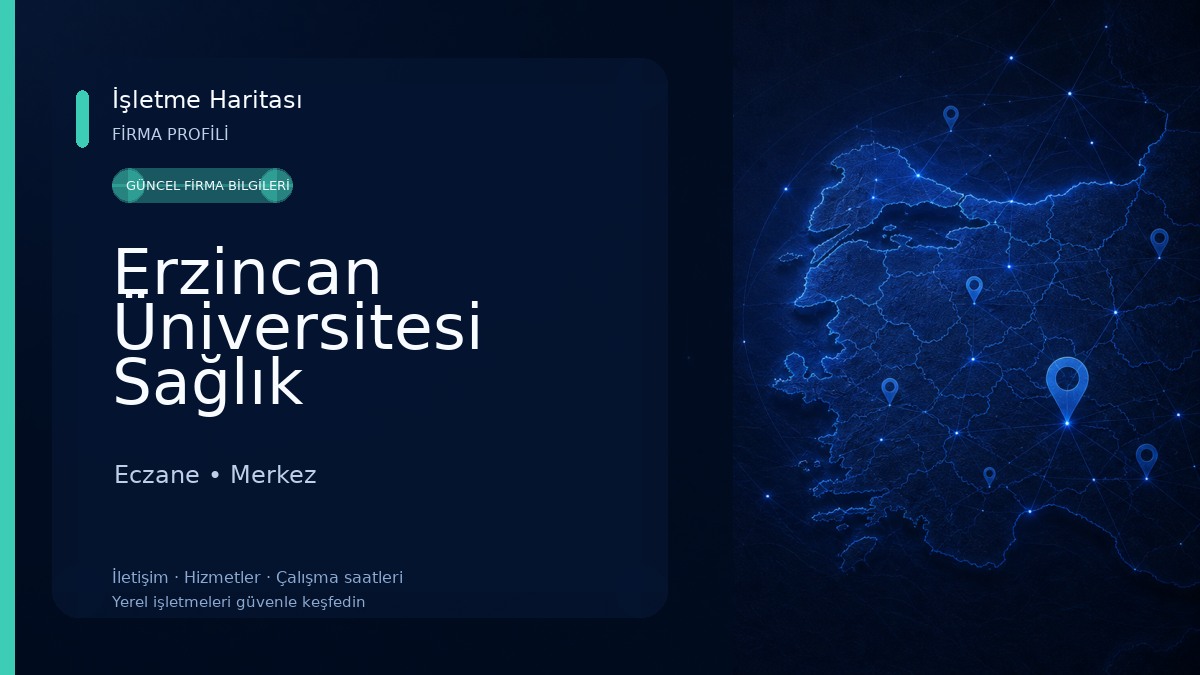 Erzincan Üniversitesi Sağlık Hizmetleri Meslek Yüksekokulu