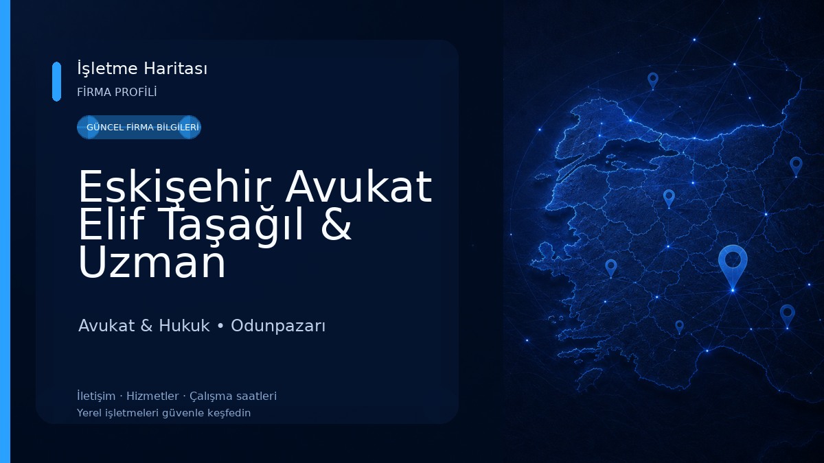 Eskişehir Avukat Elif Taşağıl & Uzman Arabulucu Avukat & Hukuk