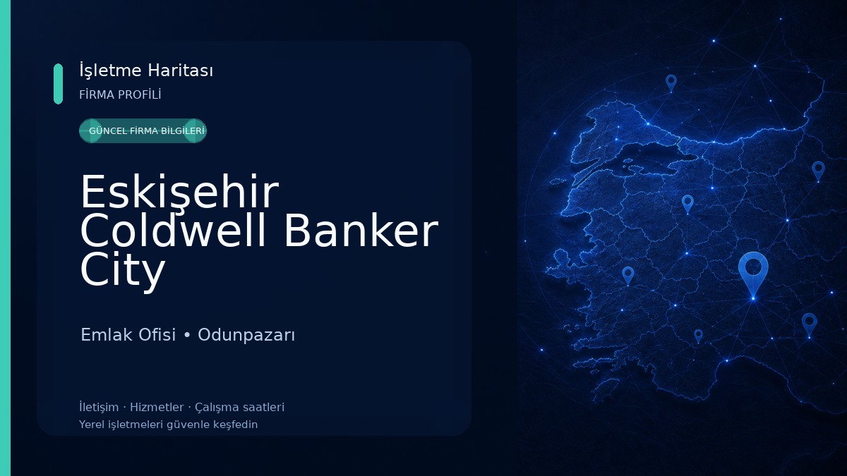 Eskişehir Coldwell Banker City Gayrimenkul Belger BİÇER