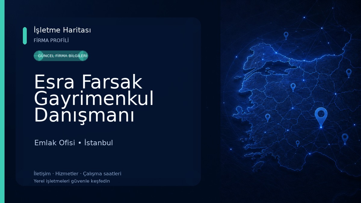 Esra Farsak Gayrimenkul Danışmanı