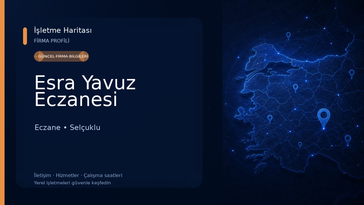 Esra Yavuz Eczanesi Eczane