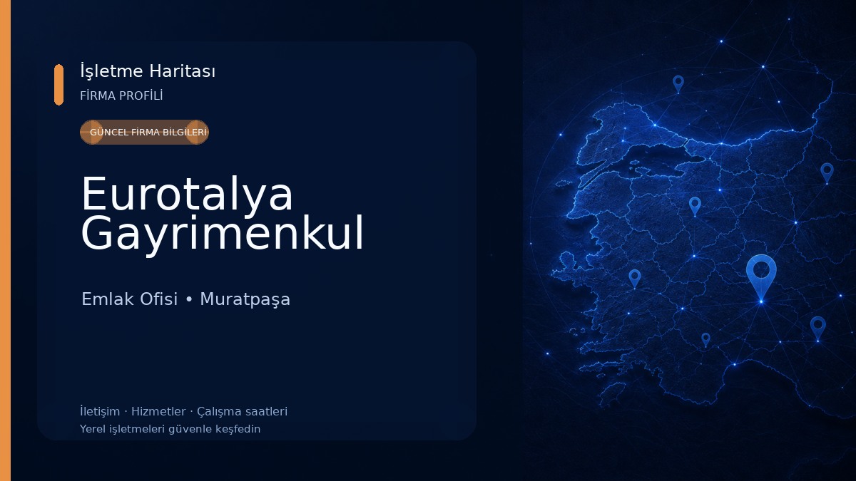 Eurotalya Gayrimenkul Emlak Ofisi