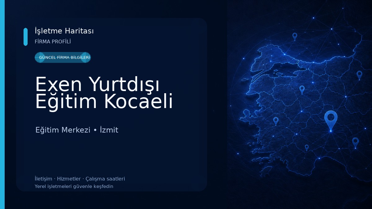 Exen Yurtdışı Eğitim Kocaeli 