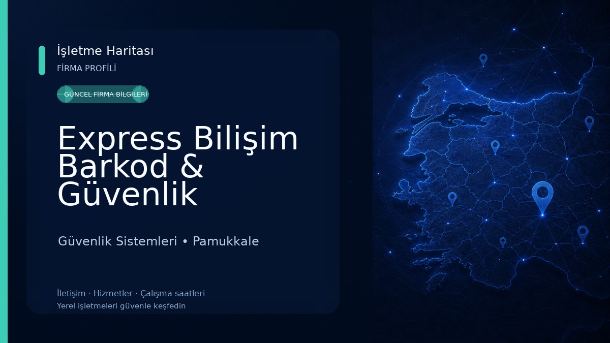 Express Bilişim Barkod & Güvenlik Sistemleri