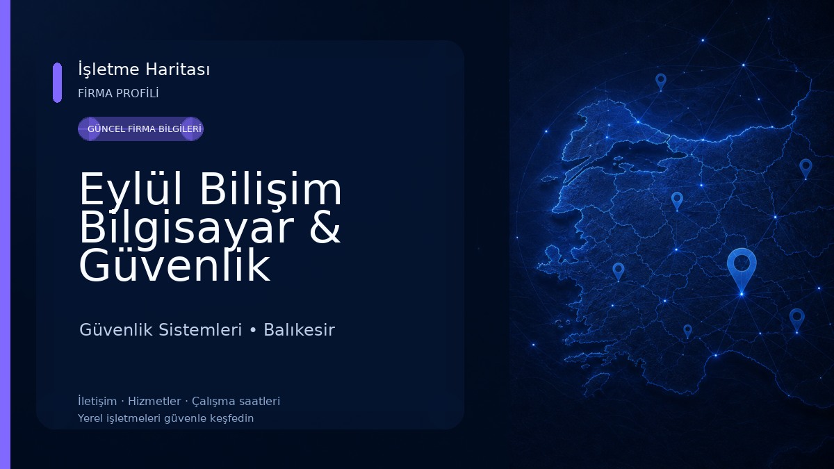 Eylül Bilişim Bilgisayar & Güvenlik Sistemleri Güvenlik Sistemleri