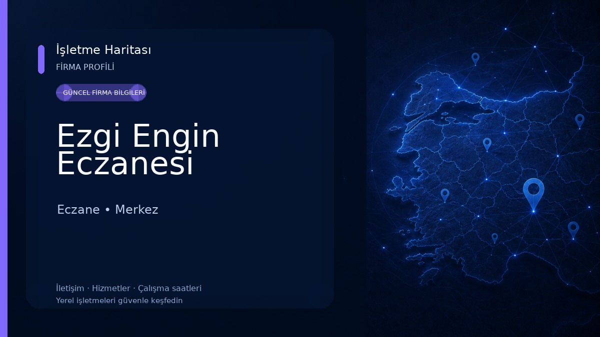 Ezgi Engin Eczanesi