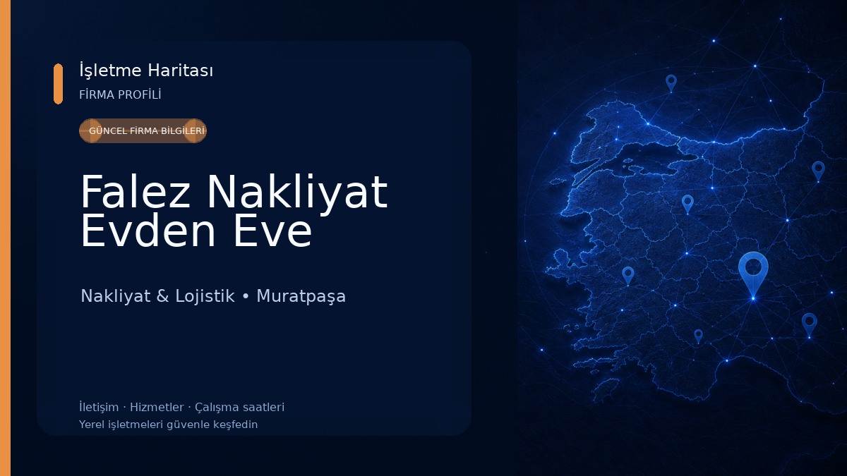 Falez Nakliyat Evden Eve