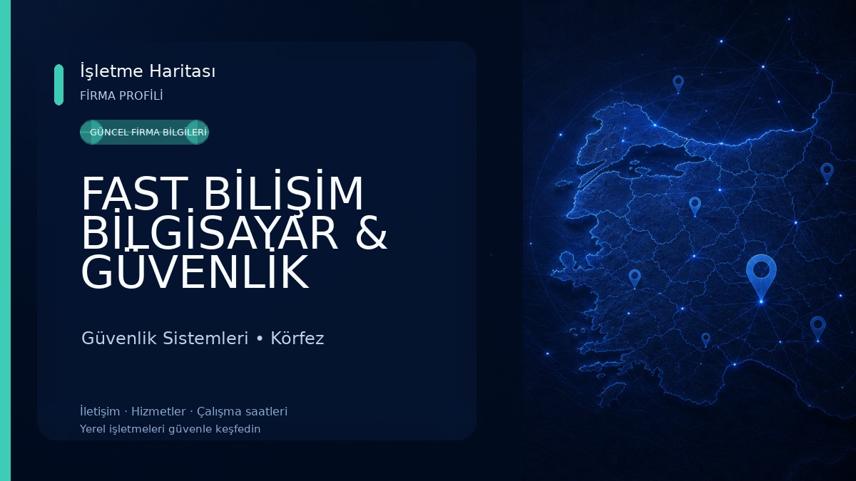 FAST BİLİŞİM BİLGİSAYAR & GÜVENLİK SİSTEMLERİ Güvenlik Sistemleri