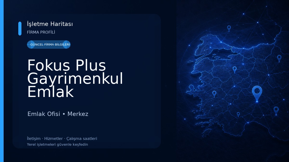 Fokus Plus Gayrimenkul Emlak