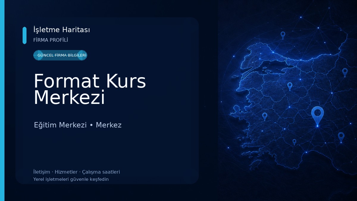 Format Kurs Merkezi Eğitim Merkezi
