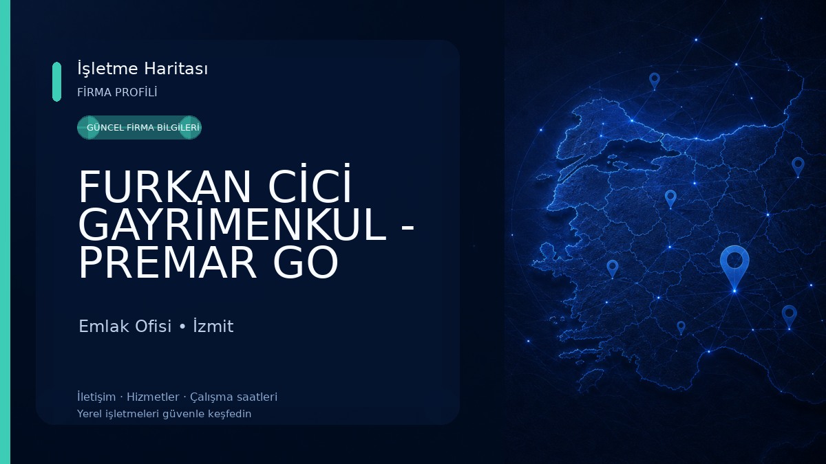 FURKAN CİCİ GAYRİMENKUL - PREMAR GO EMLAK