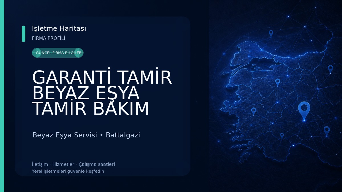 GARANTİ TAMİR BEYAZ EŞYA TAMİR BAKIM Beyaz Eşya Servisi