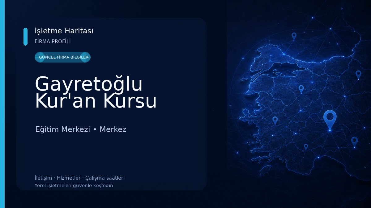 Gayretoğlu Kur'an Kursu Eğitim Merkezi
