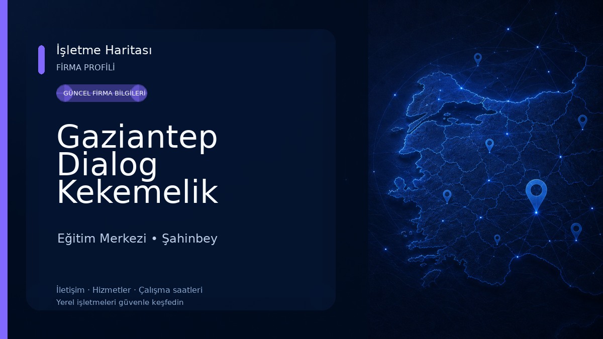 Gaziantep Dialog Kekemelik Merkezi 