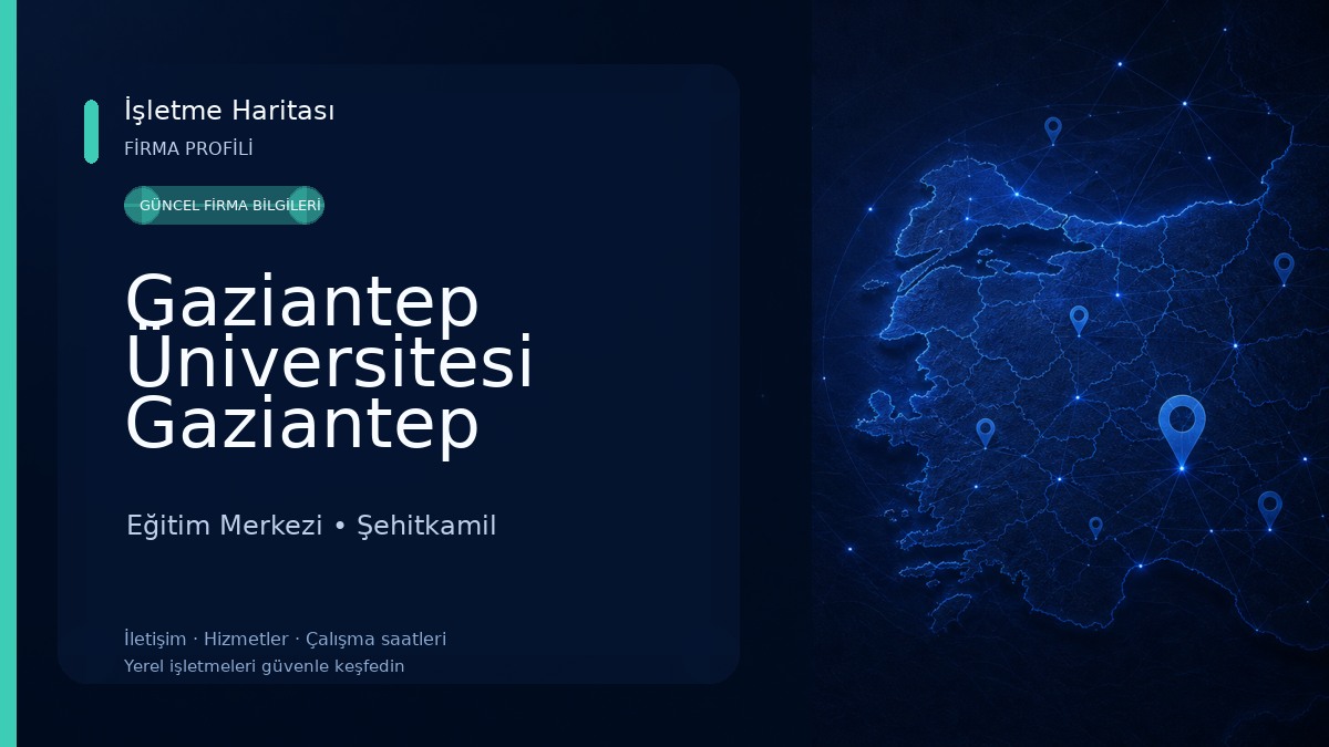 Gaziantep Üniversitesi Gaziantep Eğitim Fakültesi Eğitim Merkezi