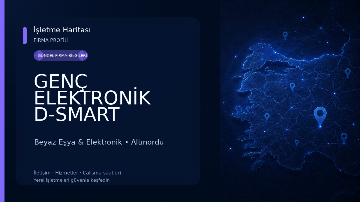 GENÇ ELEKTRONİK D-SMART