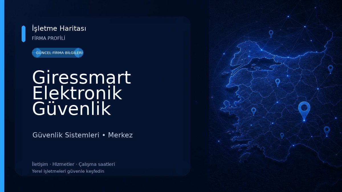 Giressmart Elektronik Güvenlik Sistemleri ve Bilişim Teknolojileri Güvenlik Sistemleri
