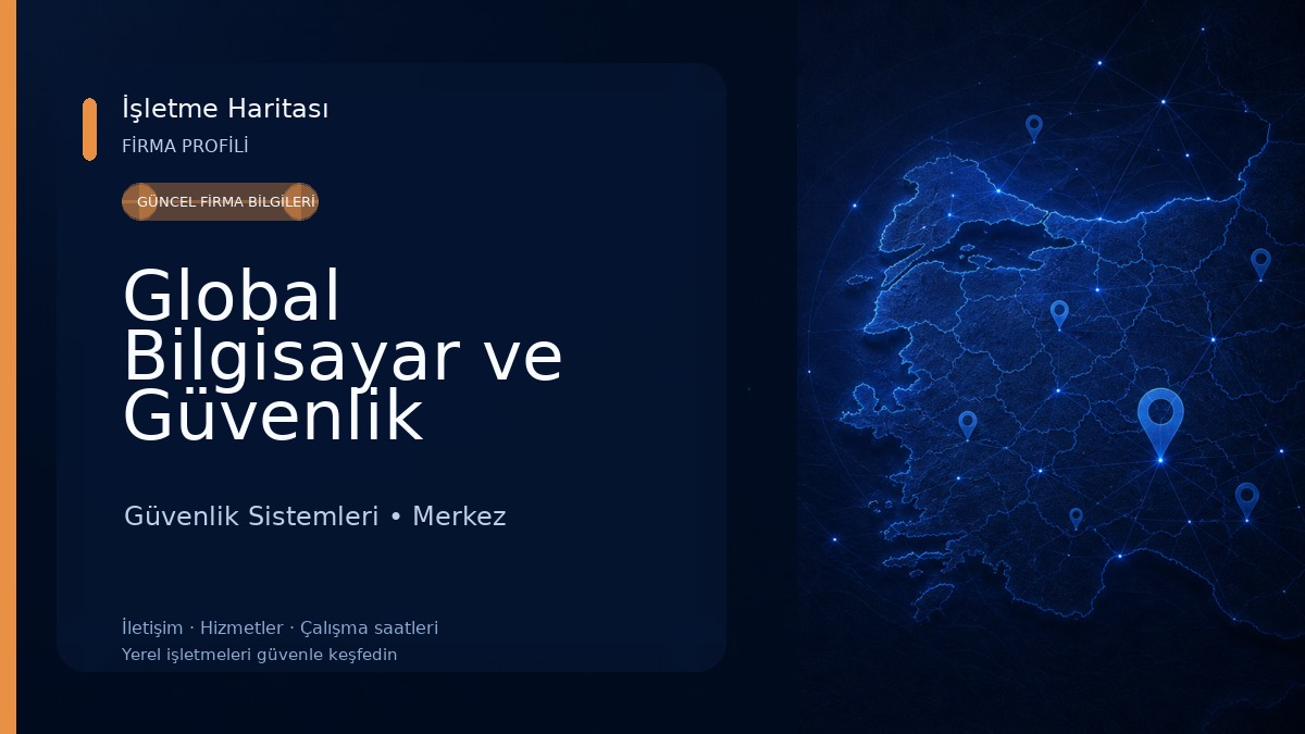 Global Bilgisayar ve Güvenlik Sistemleri Güvenlik Sistemleri