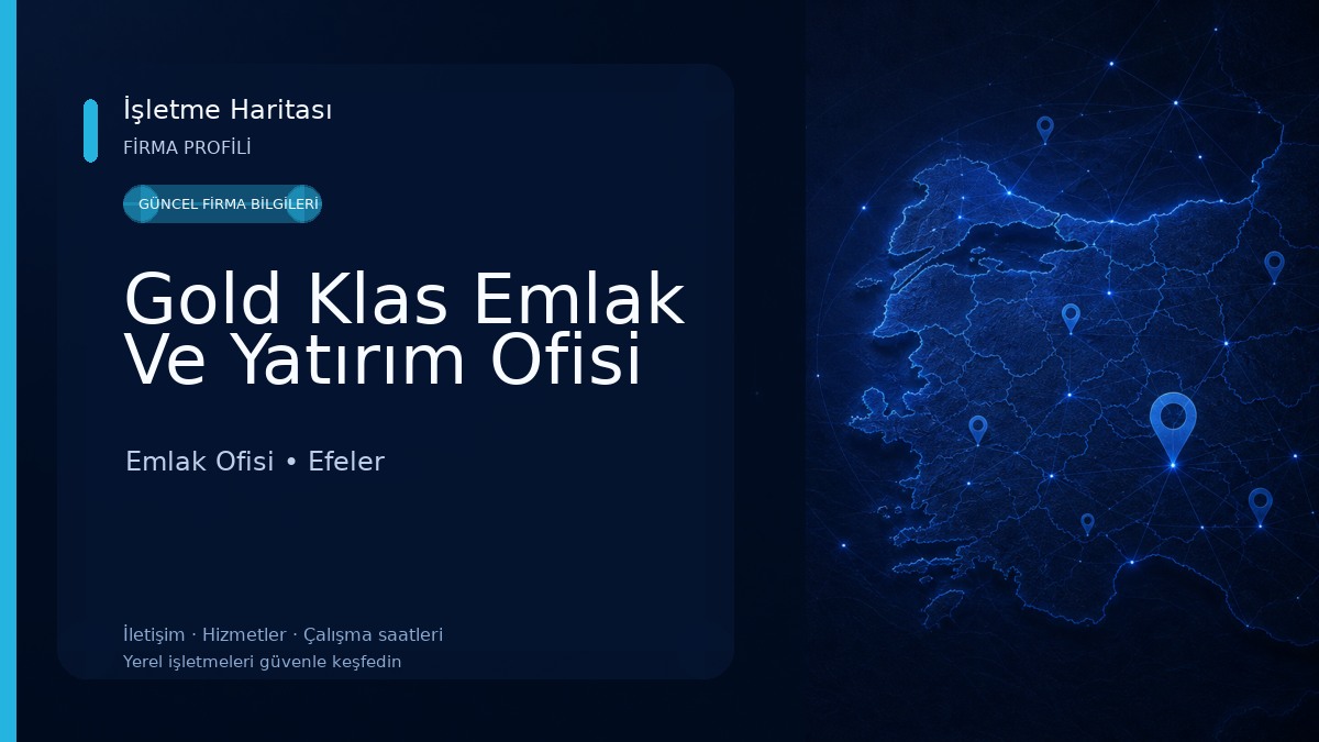 Gold Klas Emlak Ve Yatırım Ofisi