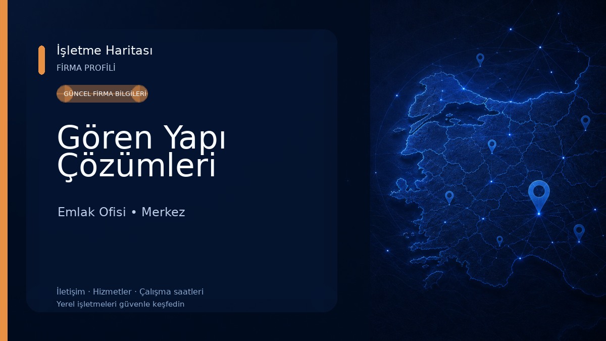 Gören Yapı Çözümleri