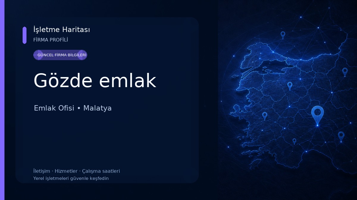 Gözde emlak Emlak Ofisi