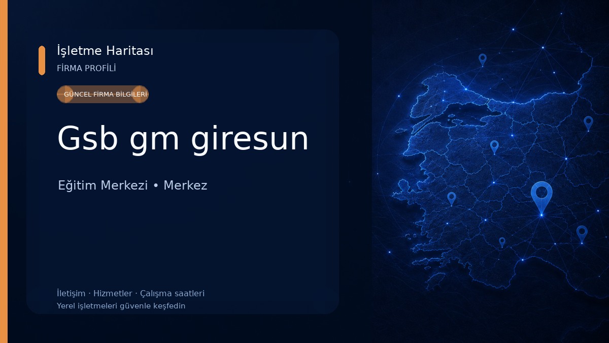 Gsb gm giresun