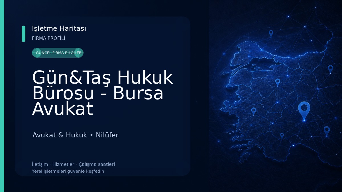 Gün&Taş Hukuk Bürosu - Bursa Avukat Avukat & Hukuk