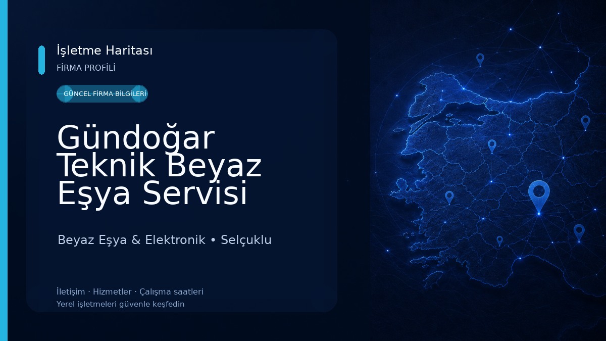 Gündoğar Teknik Beyaz Eşya Servisi Beyaz Eşya & Elektronik