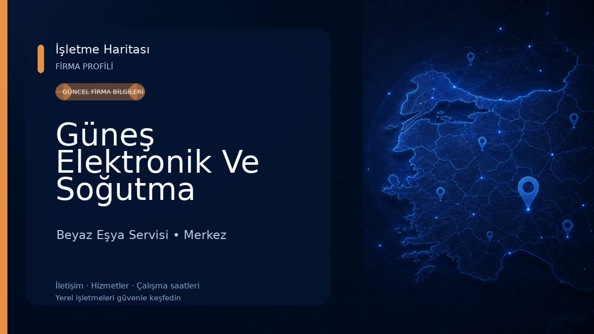Güneş Elektronik Ve Soğutma 