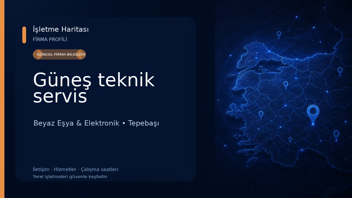 Güneş teknik servis Beyaz Eşya & Elektronik