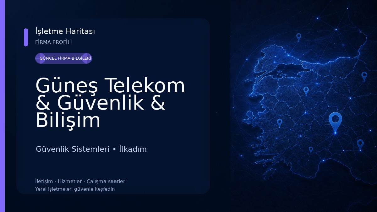 Güneş Telekom & Güvenlik & Bilişim Sistemleri Güvenlik Sistemleri