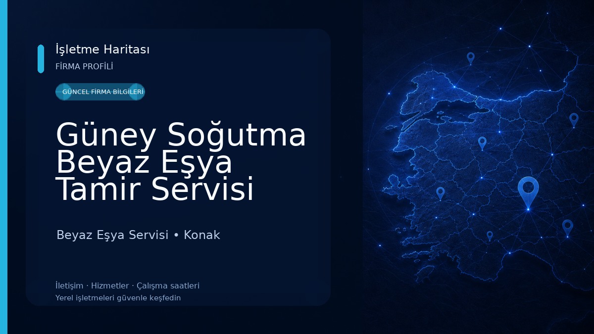 Güney Soğutma Beyaz Eşya Tamir Servisi 