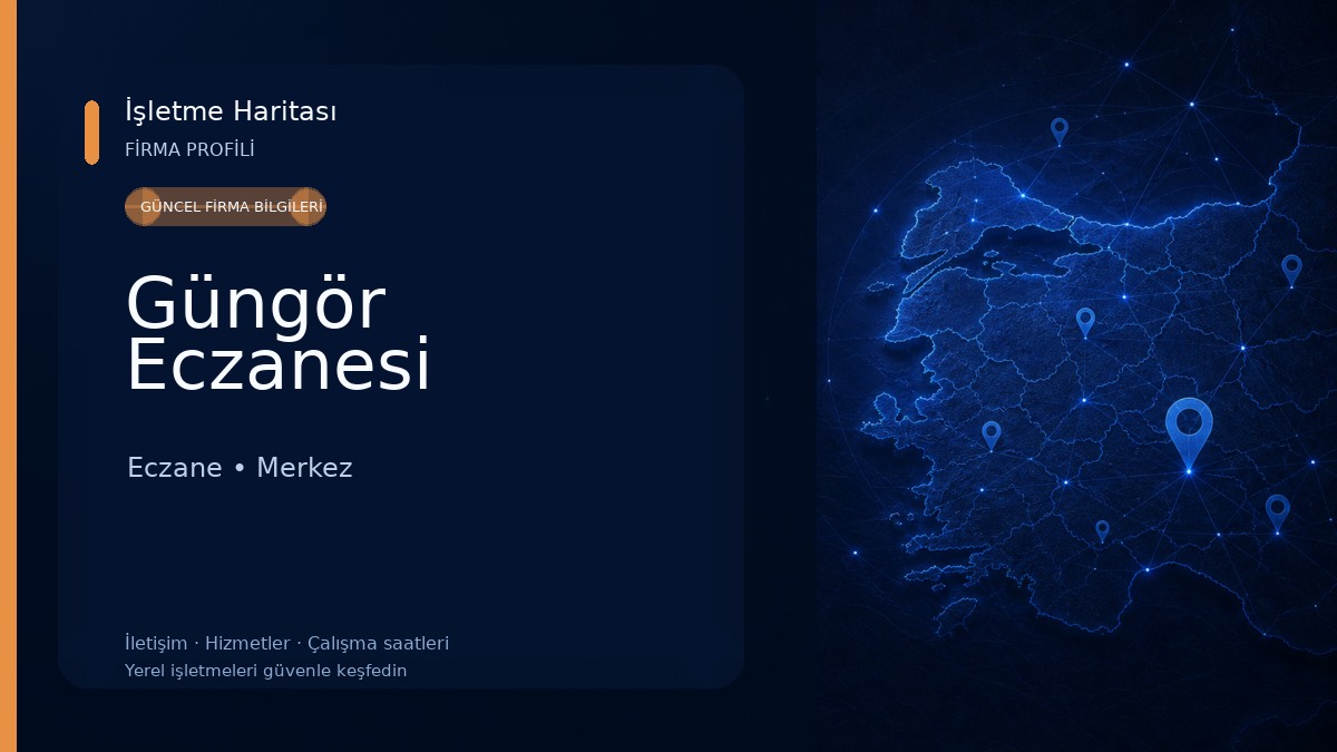 Güngör Eczanesi Eczane