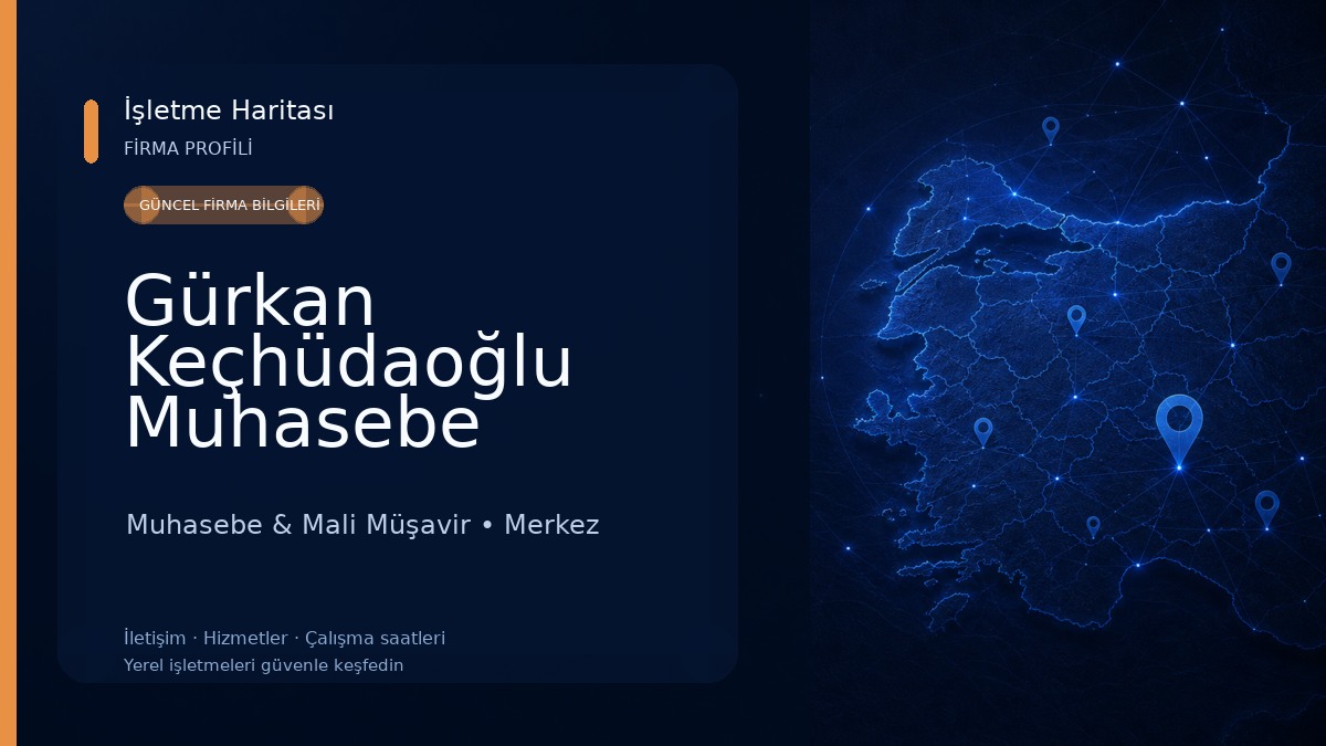 Gürkan Keçhüdaoğlu Muhasebe Bürosu