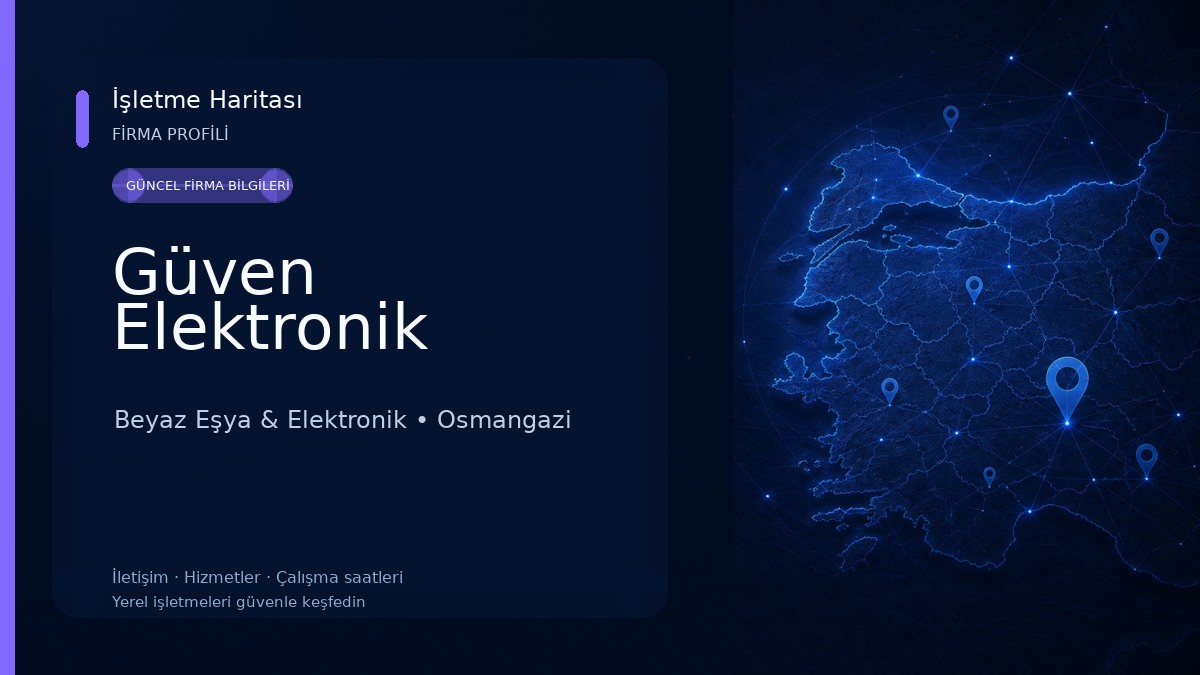Güven Elektronik Beyaz Eşya & Elektronik