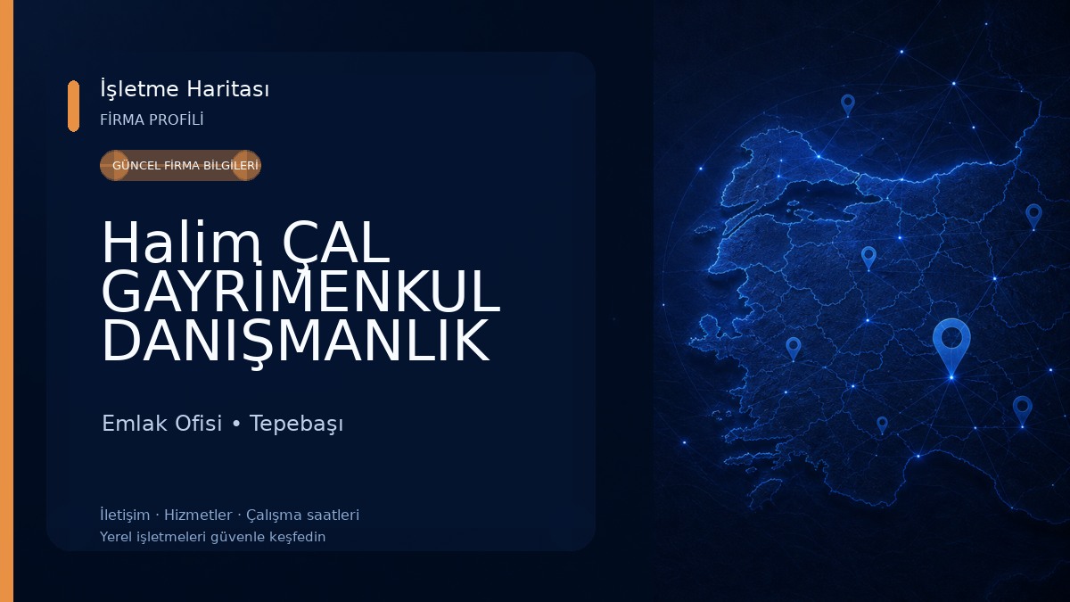 Halim ÇAL GAYRİMENKUL DANIŞMANLIK