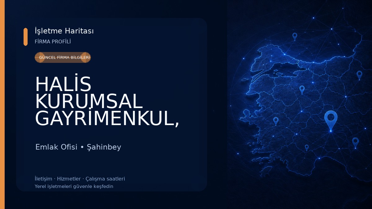 HALİS KURUMSAL GAYRİMENKUL, OTOMOTİV VE SİGORTA DANIŞMANLIK HİZMETLERİ