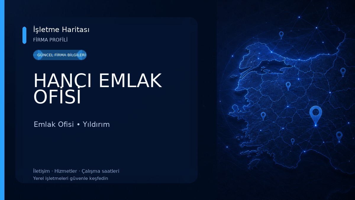 HANCI EMLAK OFİSİ Emlak Ofisi