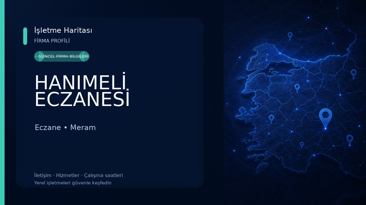 HANIMELİ ECZANESİ