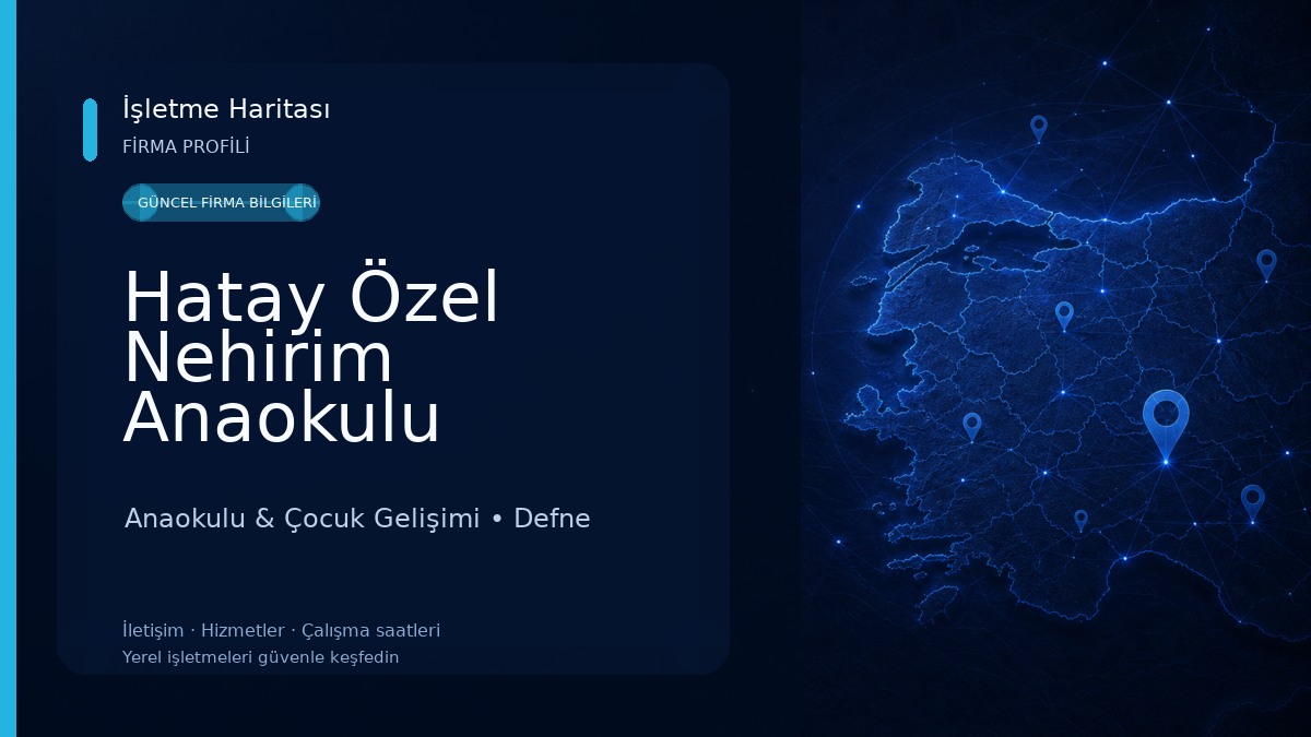 Hatay Özel Nehirim Anaokulu