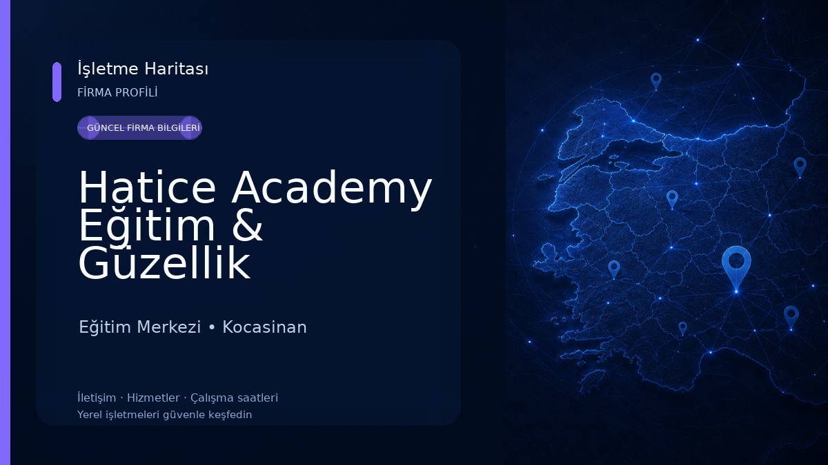 Hatice Academy Eğitim & Güzellik Eğitim Merkezi