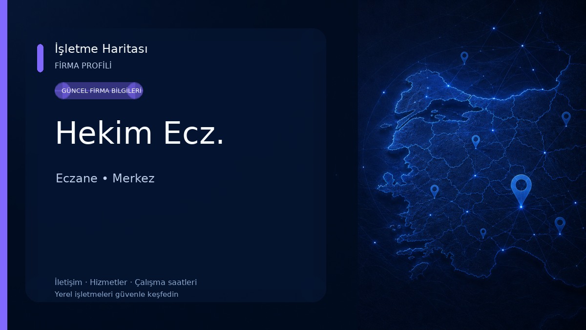 Hekim Ecz. Eczane