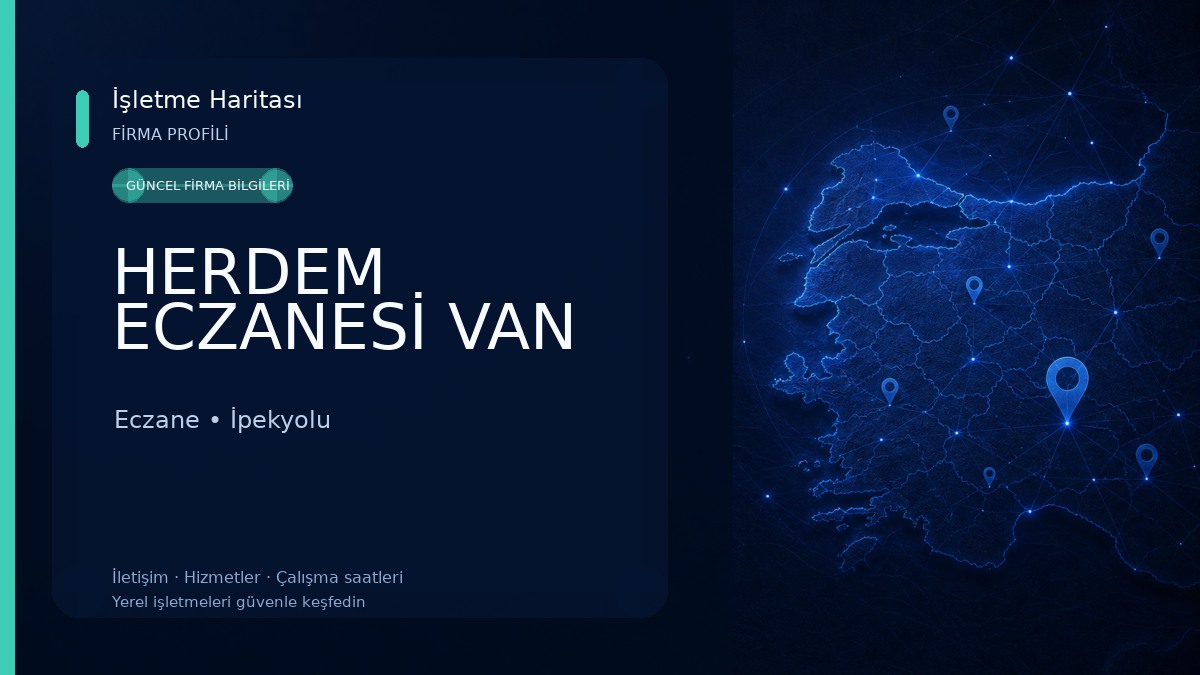 HERDEM ECZANESİ VAN