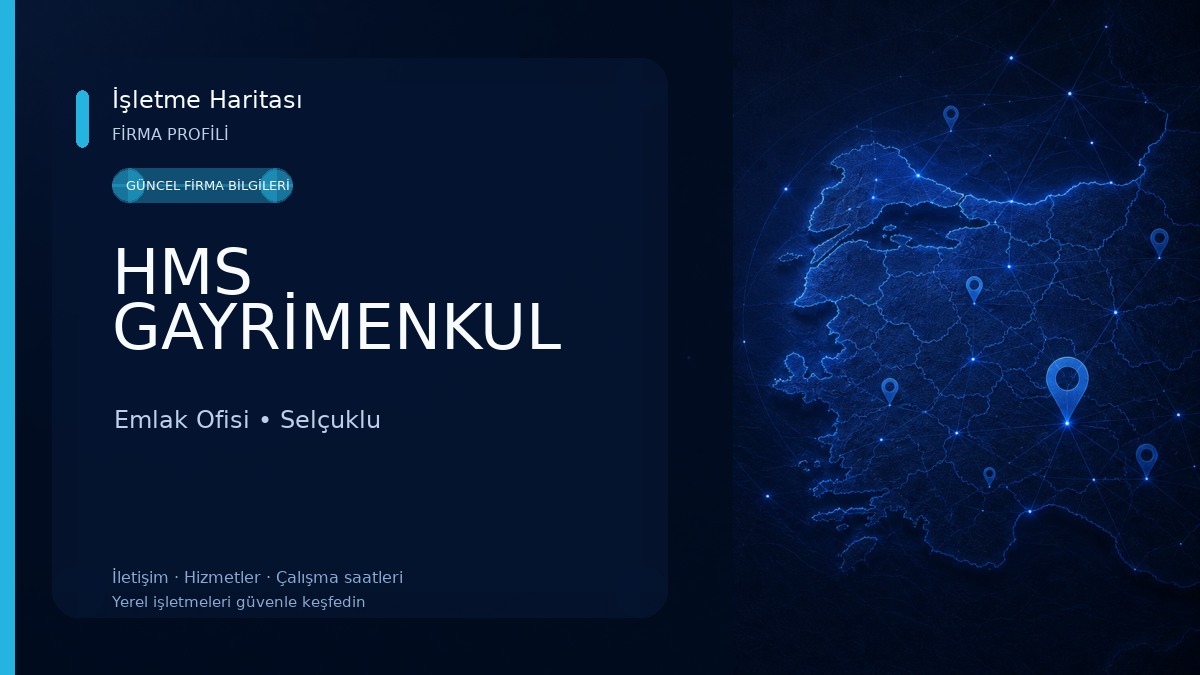 HMS GAYRİMENKUL Emlak Ofisi