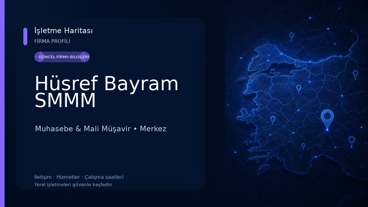Hüsref Bayram SMMM 