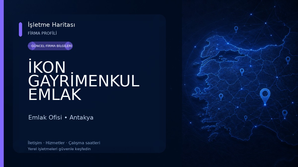 İKON GAYRİMENKUL EMLAK Emlak Ofisi